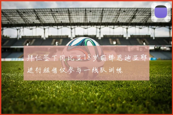 拜仁签下冈比亚18岁前锋恩迪亚耶进行租借仅参与一线队训练